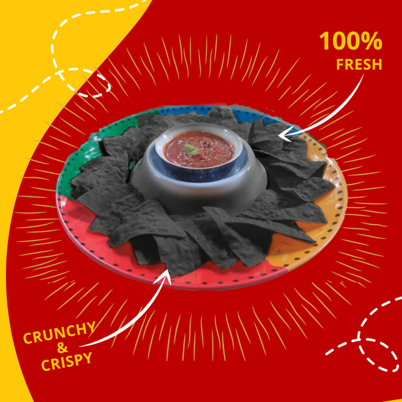 Charcoal Nachos